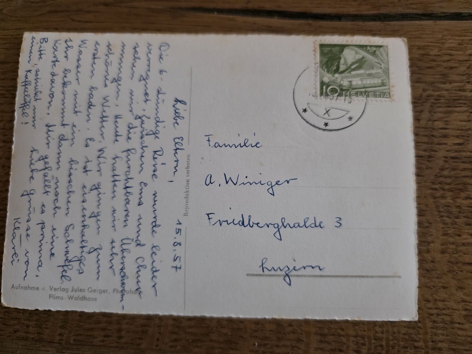 Cartoline postali: Alte Ansichtskarte Vals Graubünden  – Usato da Emmenbrücke venduto da clodilaus 1