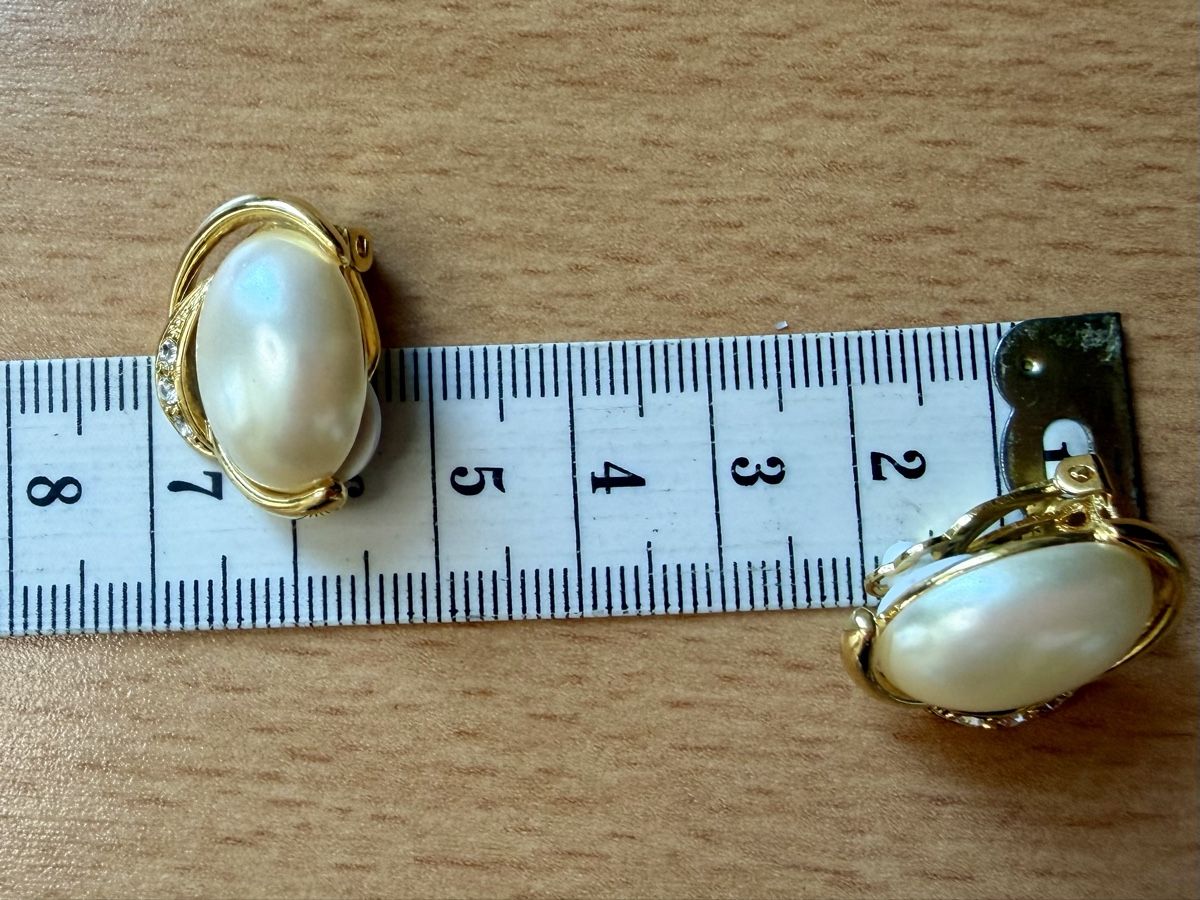 Orecchini pendenti & Orecchini a lobo: Vintage Ohrringe Clips Luxus Modeschmuck   – Usato da Lamone venduto da LaCantinaMagica 7