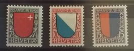 3039) J15-17  Pro Juventute Satz 1920 postfrisch Kt 60