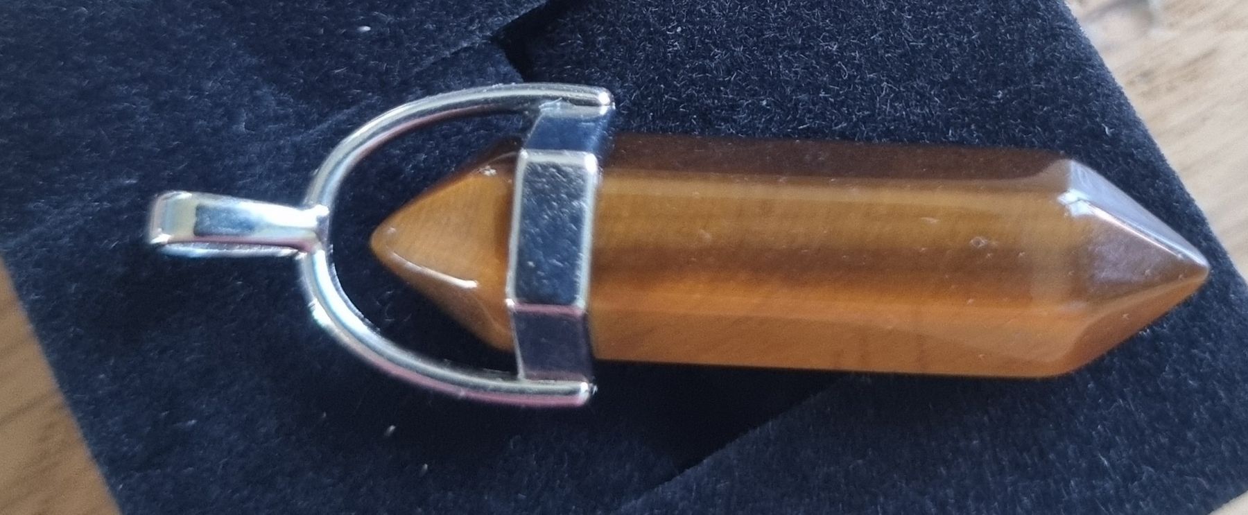 Pendentifs: Anhänger mit Tigerauge – Neuf (Voir description) à unterägeri par ursiou