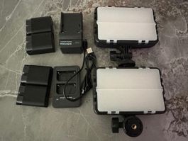Neewer LED OE-160C Licht Set mit Zubehör guter Zustand