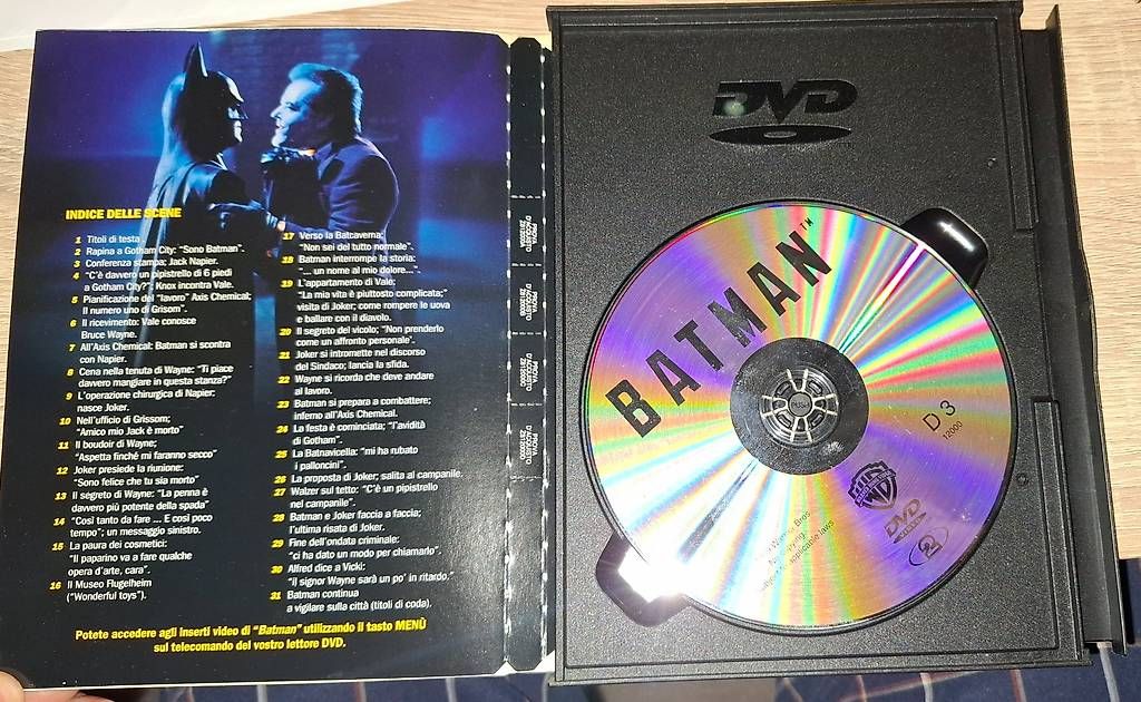 Tutti i DVDs: BATMAN DVD - 1990 VERSION – Usato da RENNAZ venduto da Tefkad 1