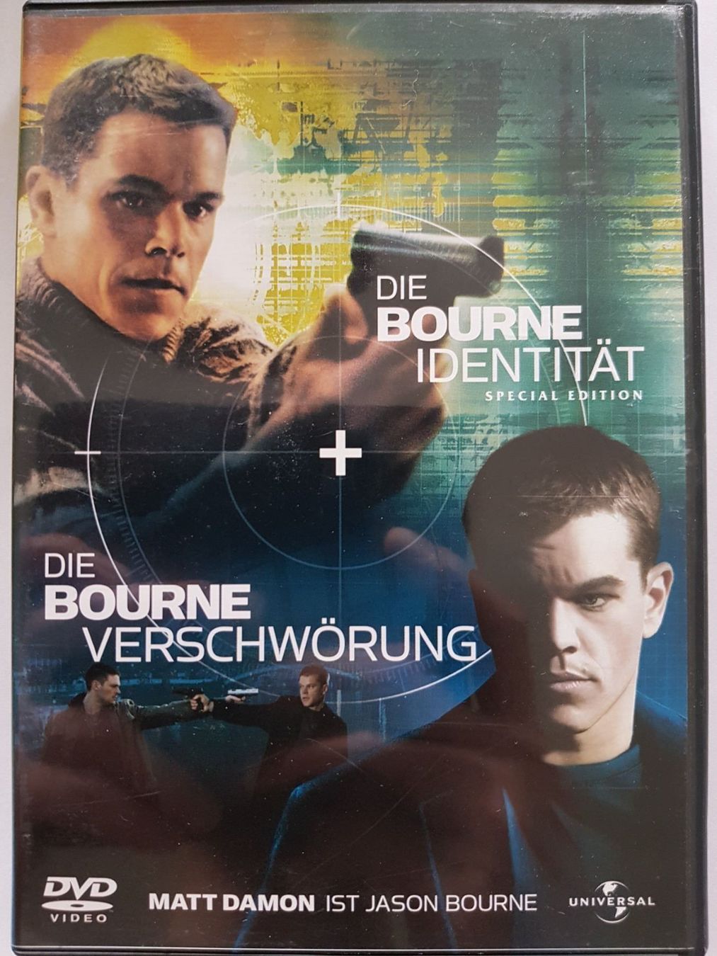Tutti i DVDs: die bourne 1 + 2 - (2 Filme in einem) – Usato da Dübendorf venduto da kb86_MOVIE