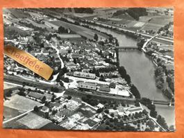 Feldpost, seltene Luftaufnahme Wangen, 1952 