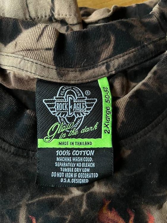 T-shirt: T-shirt avec moto et tête de mort – Usato da Châtel-St-Denis venduto da Vaillant1 1