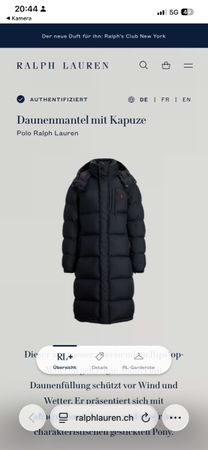 Polo Ralph Lauren Daunenjacke mit Kaputze