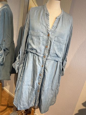 ZARA Kleid Gr. L (38/40) Tencel 
