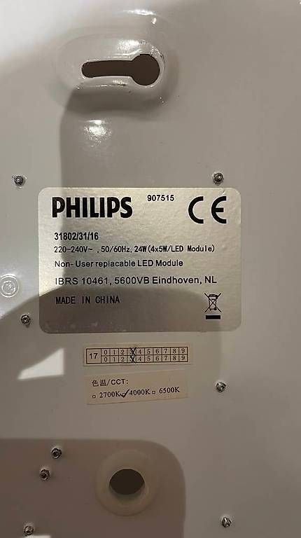 Kronleuchter & Deckenlampen: 2 plafonniers Philips LED – Gebraucht aus Alle von benji024 3