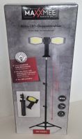 MAXXMEE Akku-LED Doppelstrahler mit Stativ, Neu & OVP!