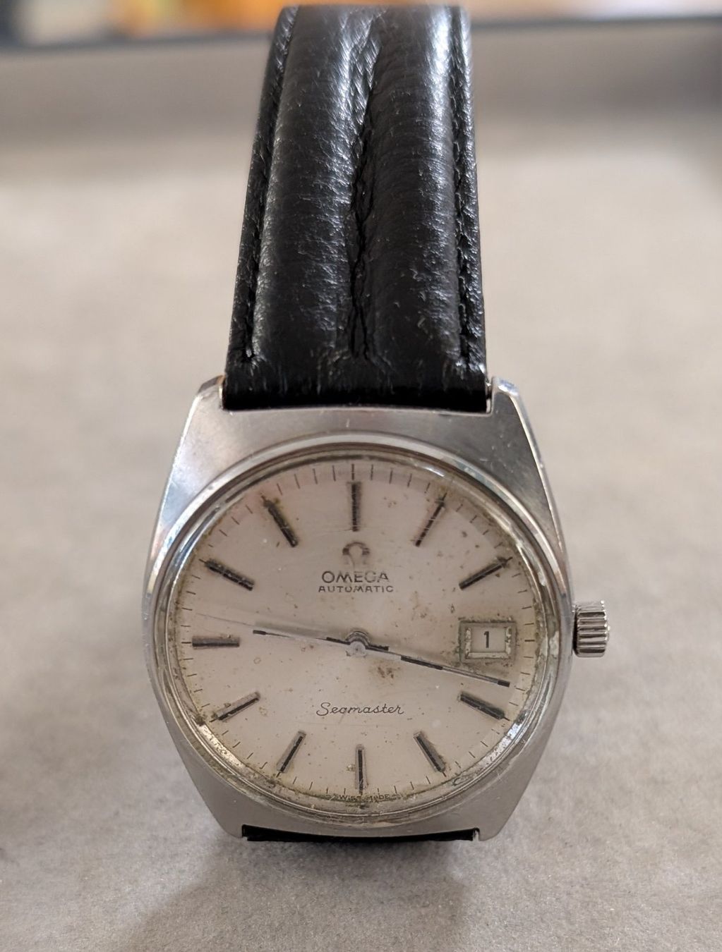 Omega Orologi: Omega Seamaster Automatic  Ø ca. 34mm – Difettoso da Oberbüren venduto da Space20