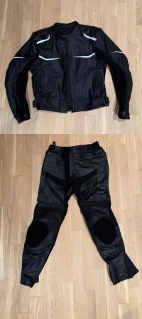 Fastway Motorrad Jacke & Hose Gr. 54 / 50 Top Zustand! Leder