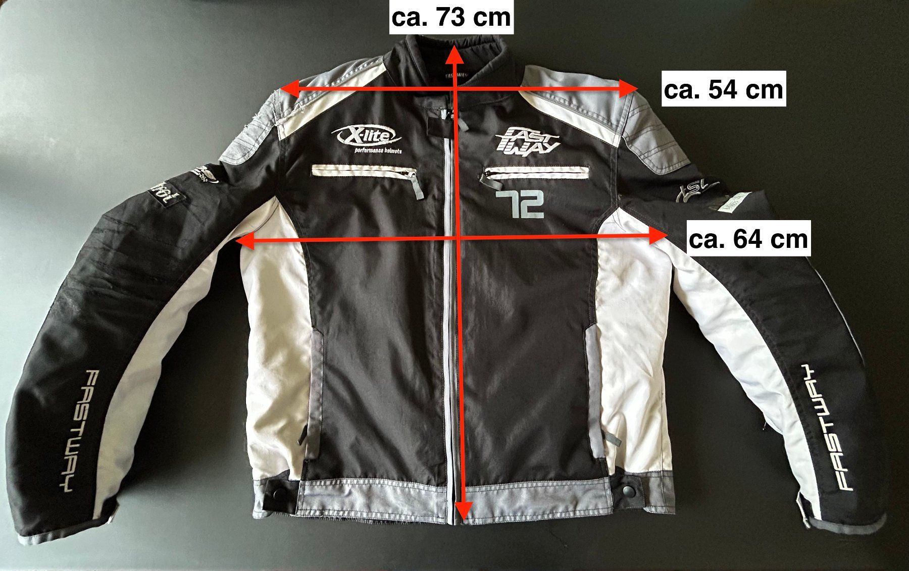 Jacken: Fastway / Motorradjacke (Gr.3XL) – Gebraucht aus Dietlikon von Mankai 9