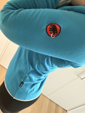 Mammut Fleece Damenpullover Gr. S Türkis petrol pullover 