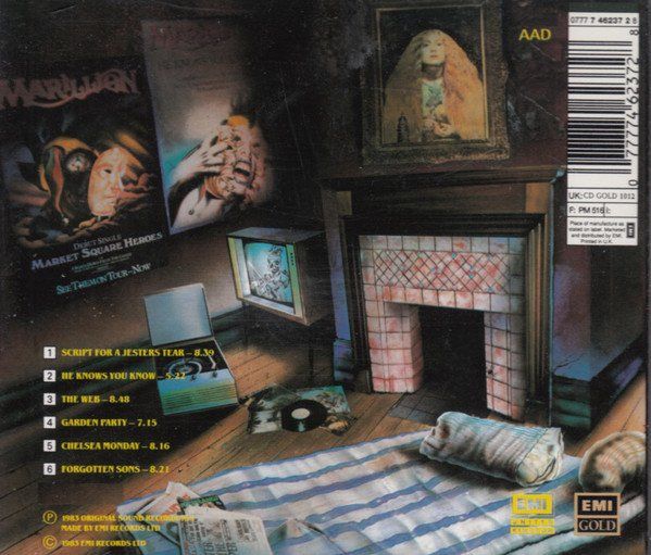 CD: Marillion – Script For A Jester's Tear - Vergriffen! - b – Usato da Brittnau venduto da Zibu 1