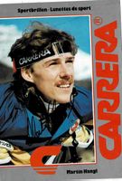 Martin Hangl Skifahrer Orginalunterschrift