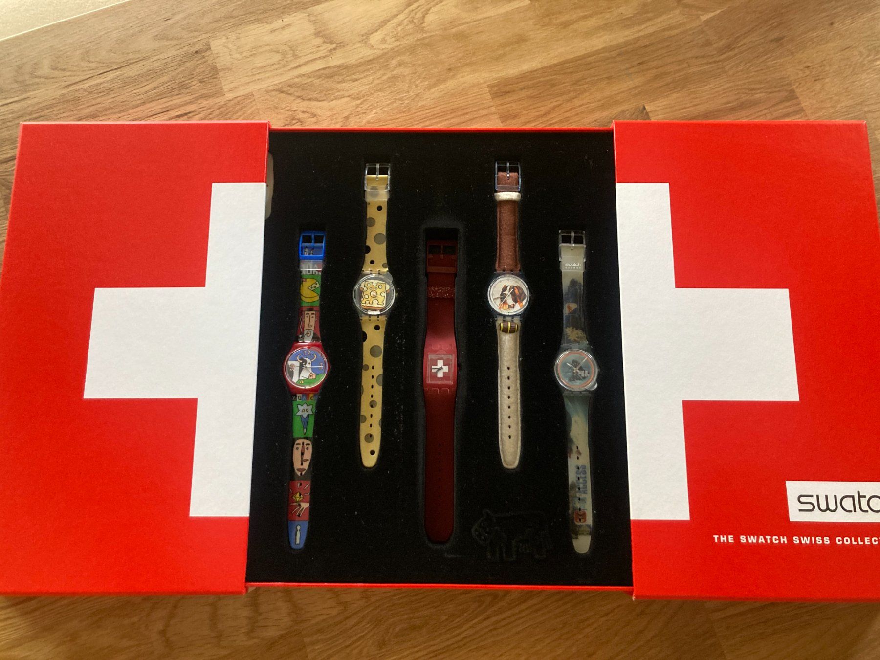 Swatch Orologi: SWATCH SWISS COLLECTION SET – Nuovo e nell'imballaggio originale da Avenches venduto da Mrover1