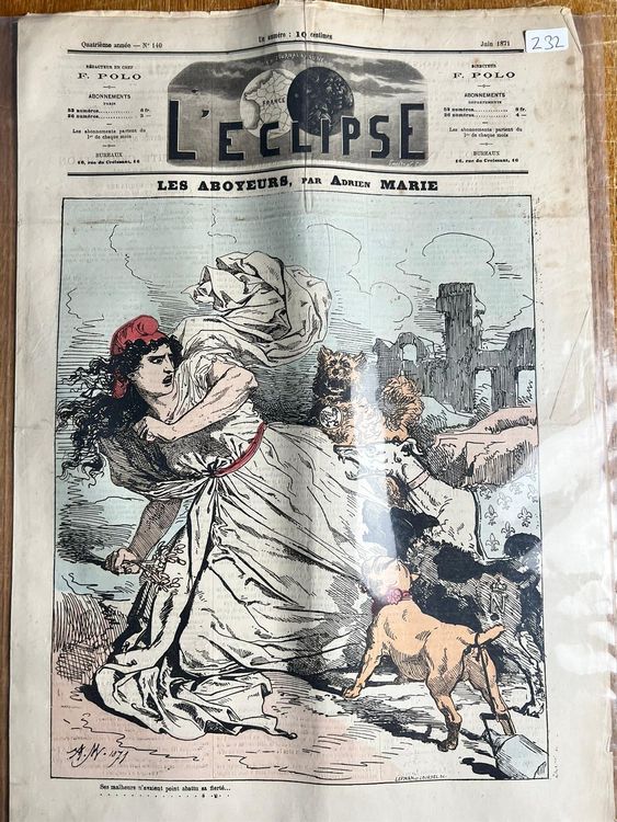 L'Éclipse Journal um 1871 (Gebraucht) in Neuhausen am Rheinfall für CHF ...