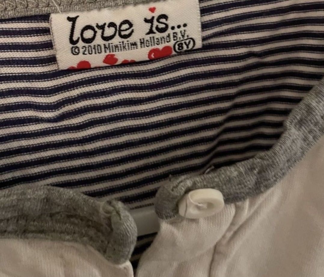Pigiama & Simili: Love is... 128, Gr. 8,Top! – Nuovo (secondo la descrizione) da Freidorf TG venduto da nad_fxh7 1