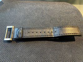 Uhrenbändeli, Leder, schwarz