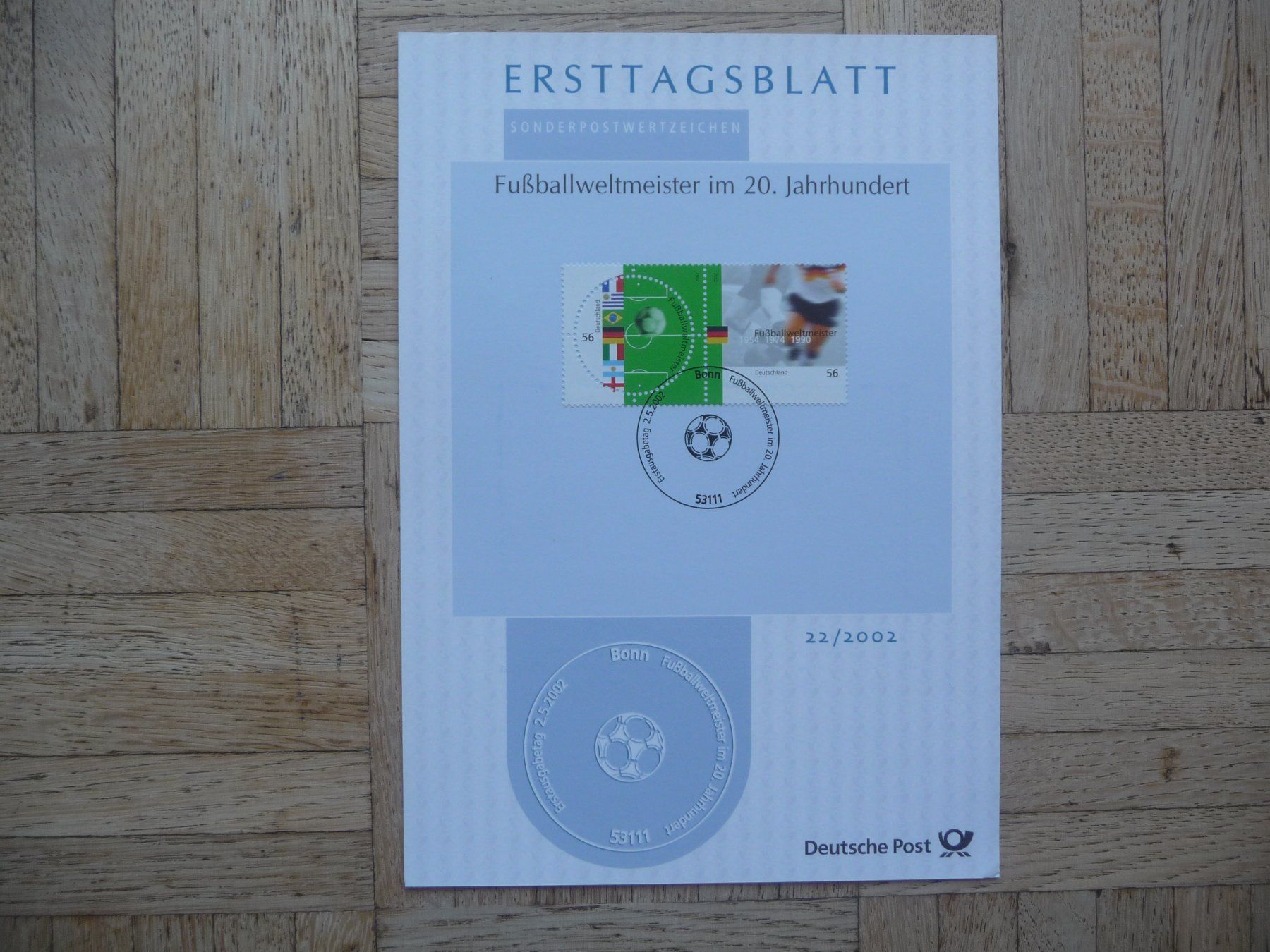 Alle Briefmarken: BRD, Ersttagsblätter 2002 ( 1 - 49 ) – Neu (gemäss Beschreibung) aus Zürich von Edje 3