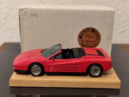 Ferrari / Testarossa Cabriolet / Rot / 1985 / Bburago / OVP
