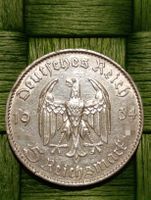 5 Reichsmark Silber aus dem Jahr 1934. Deutschland.