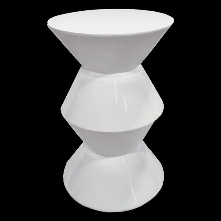 Tables: Beistelltisch Lack WEISS – D'occasion à Bremgarten AG par outdoorlounge 1