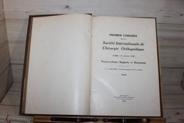 PREMIER CONGRÈS de la Société Internationale de Chirurgie Or