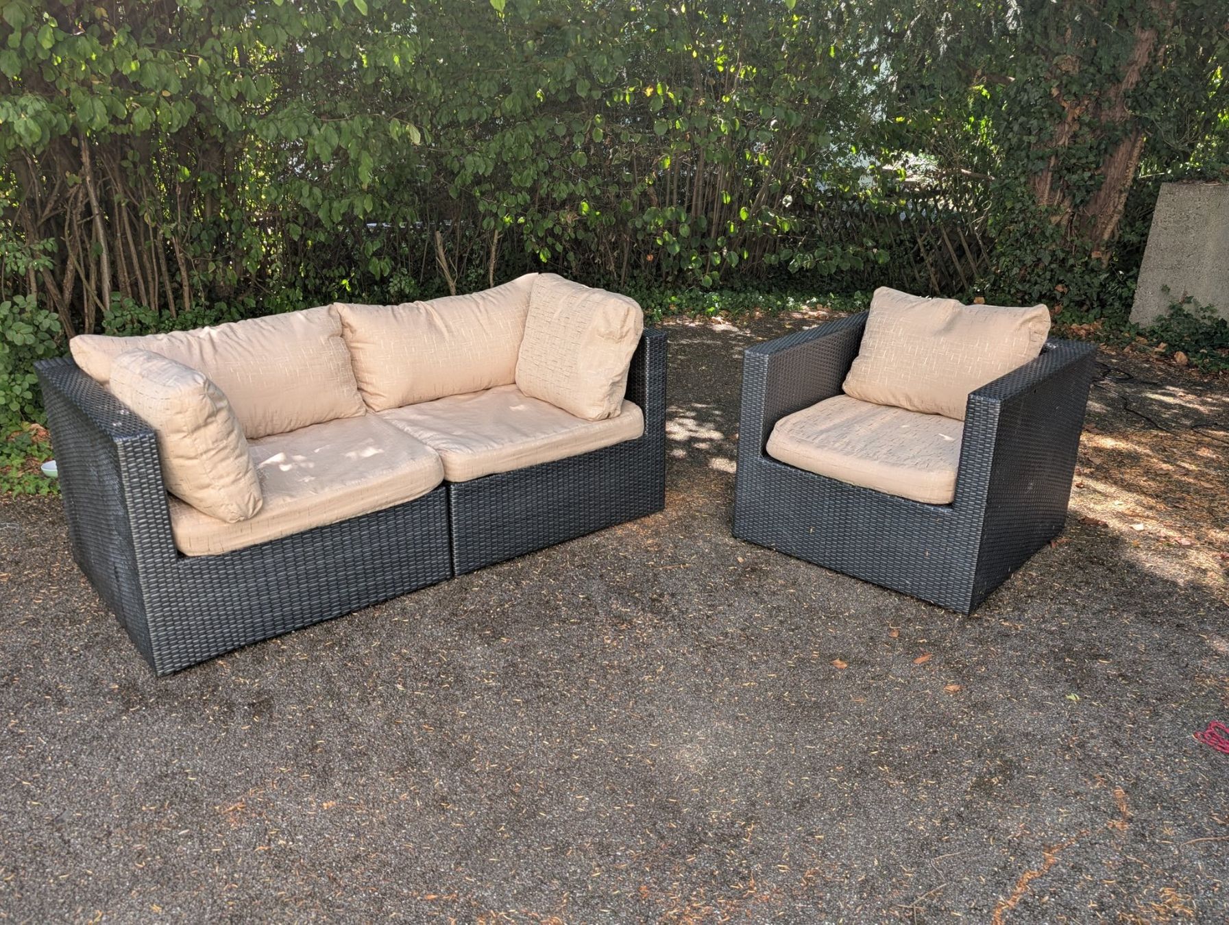 Divani: Rattan Gartenlounge – Usato da Brugg venduto da mir_2j8r