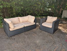 Rattan Gartenlounge