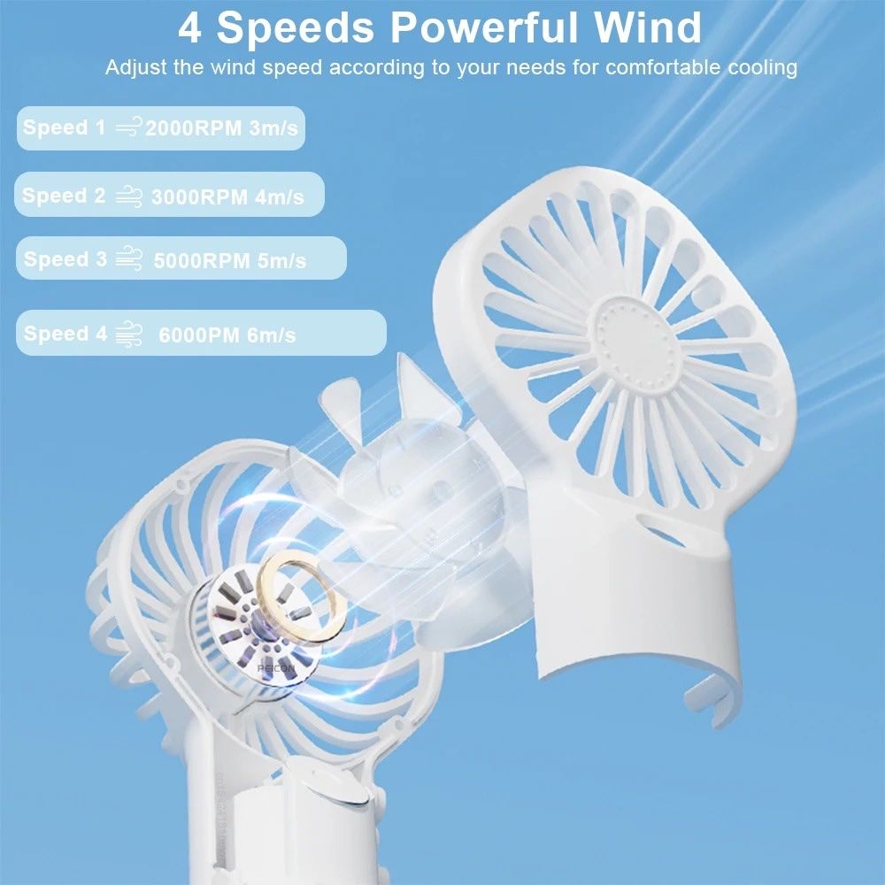Ventilateurs: Mini Sprühventilator USB 4 Stufen Luftbefeuchter - Weiss – D'occasion à Lussy-sur-Morges par TheAthletesHome 3