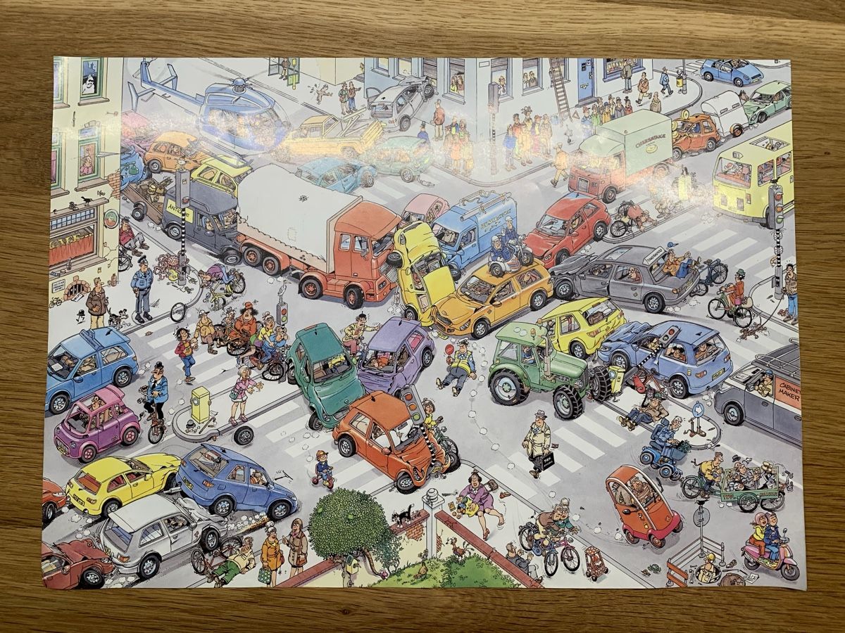 Puzzle: Jan van Haasteren Puzzle 2x1000 – Usato da Thun venduto da Chrabu 3