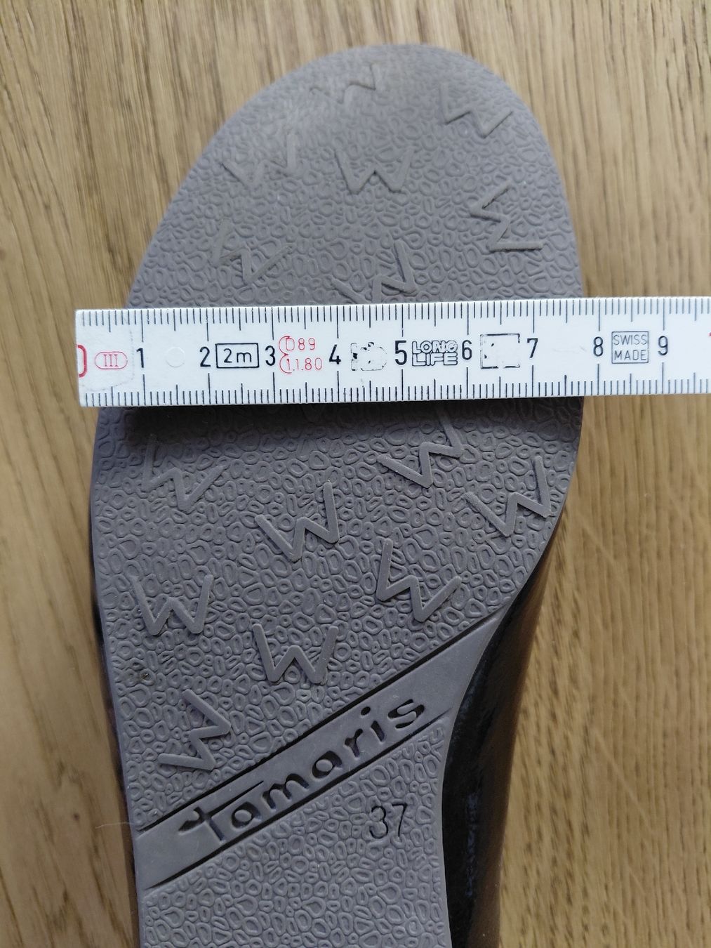 Tamaris Damenschuhe: Tamaris Ballerinas Lack schwarz  – Neu (gemäss Beschreibung) aus Geuensee von sonnenstunden 6