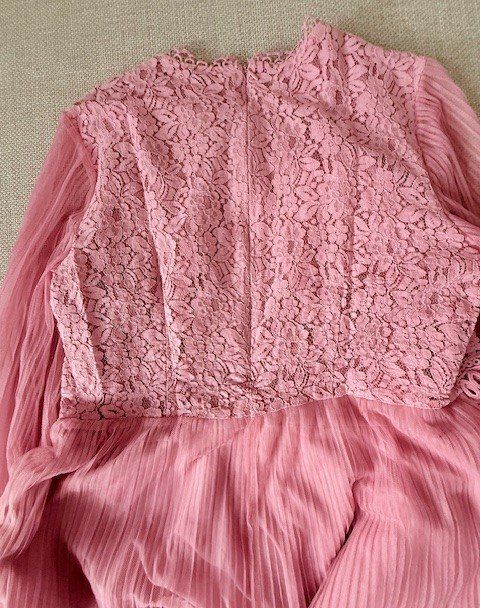 Camicette: Rosafarbene Strickbluse Gr.42 – Usato da Egg b. Zürich venduto da lipe96 3