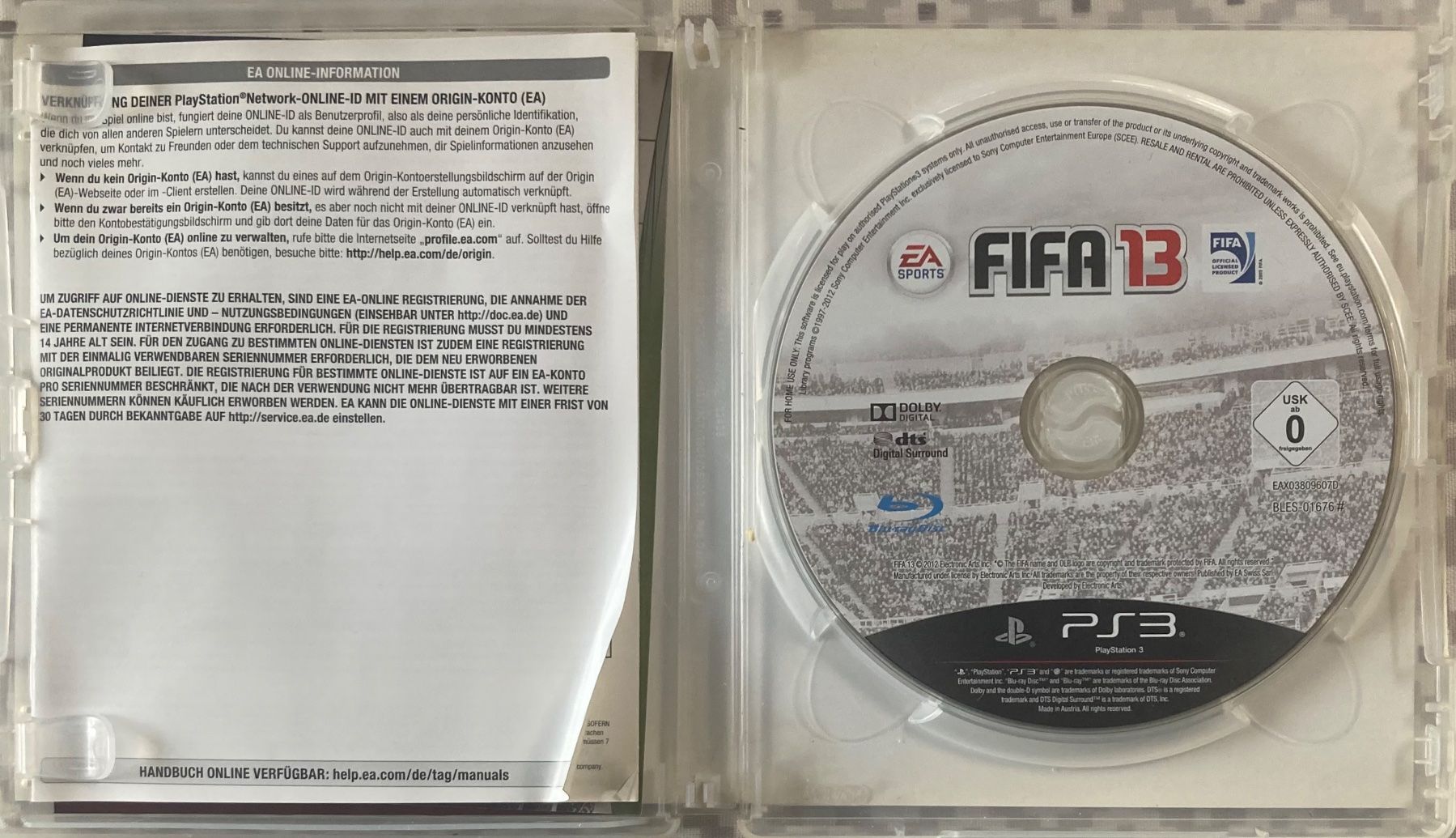 Spiele: PS3 - FIFA 13 – Gebraucht aus Poliez-Pittet von Newtown-Records 2