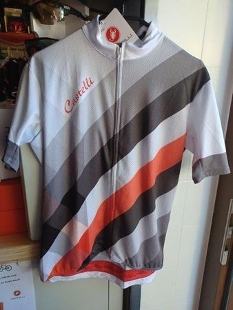 Neues Castelli Damen-Velotrikot Prisma, Grösse L
