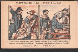 #Schweizervolk, Propaganda - Karte