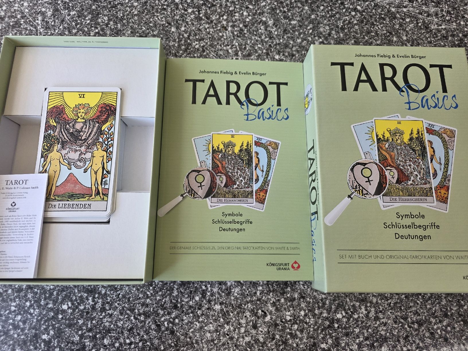 Cartoline: Tarot Basics Buch mit Karten neuwertig – Usato da Madiswil venduto da Sandraho