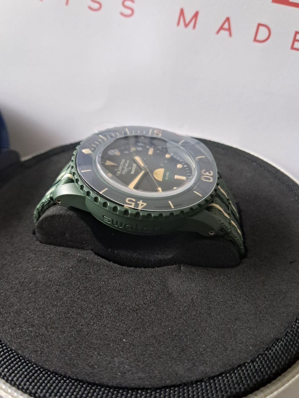 Swatch Orologi: Swatch x Blancpain Green Abyss – Nuovo e nell'imballaggio originale da Niederhasli venduto da zvb_fgn2 4