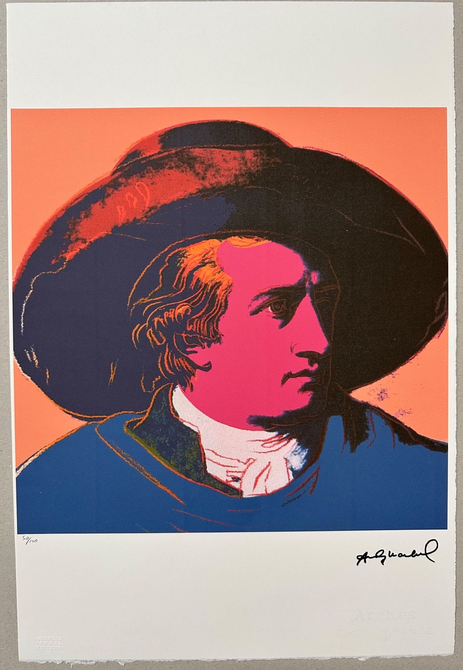 Foto & Immagini: Andy Warhol: Goethe, POP ART 50/100 – Nuovo (secondo la descrizione) da Meilen venduto da Smgdesign
