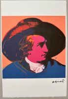 Andy Warhol: Goethe, POP ART 50/100