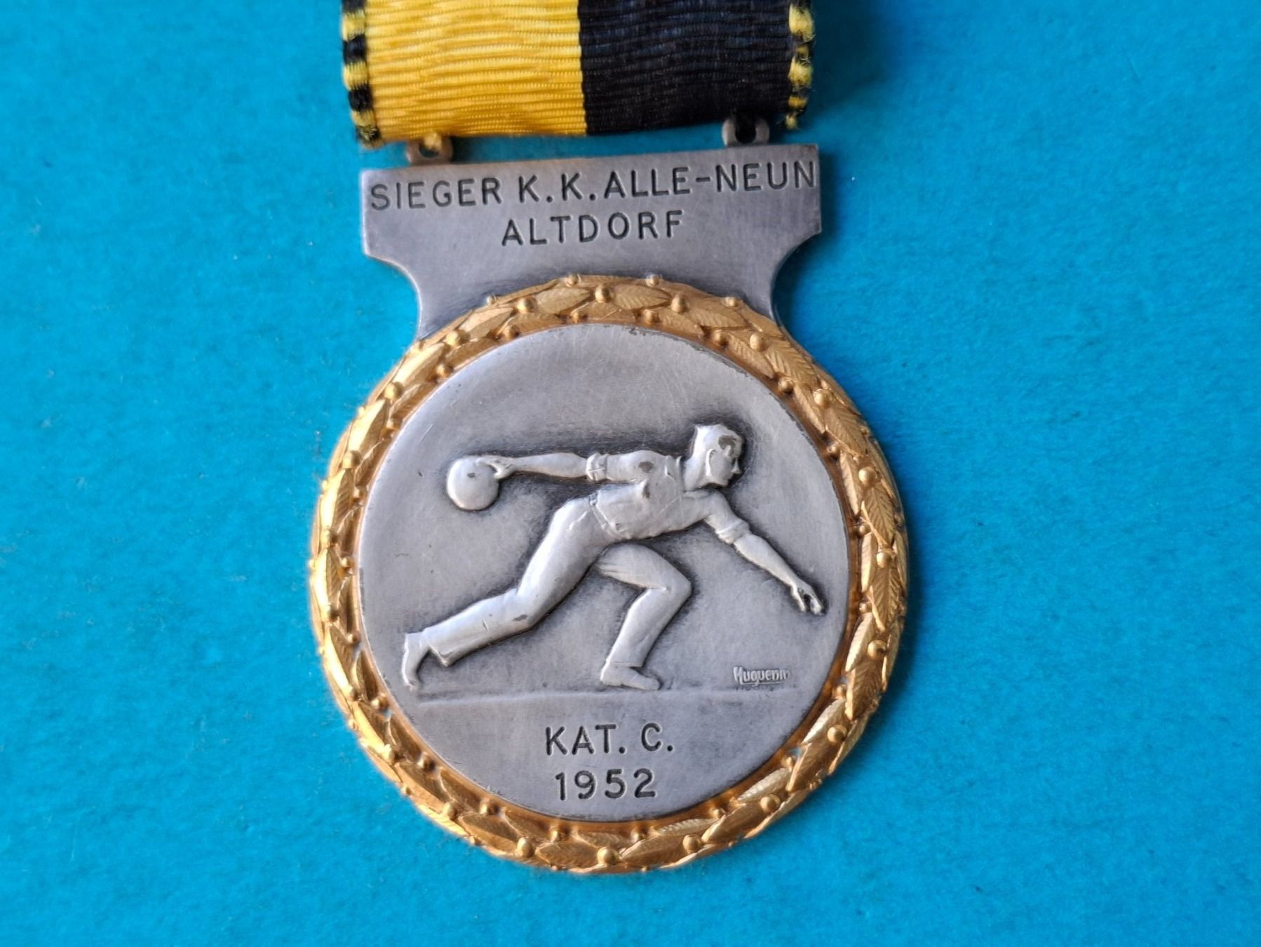 Medaglie: Altdorf Sieger 1952 (u713) – Usato da Schwanden GL venduto da Suvorov