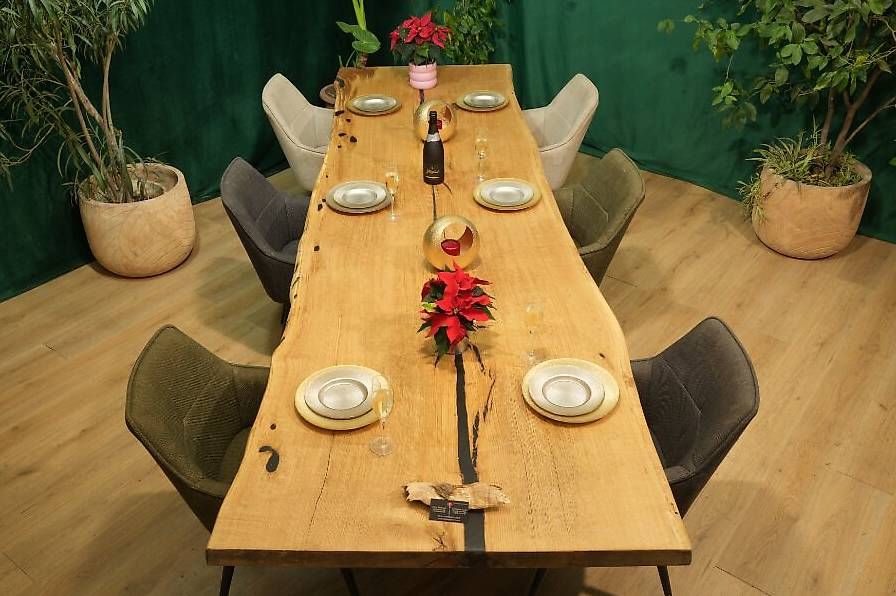 Tavoli: Eichenesstisch - aus 1 Stück – Usato da Walchwil venduto da Swissdesign_Haag 6
