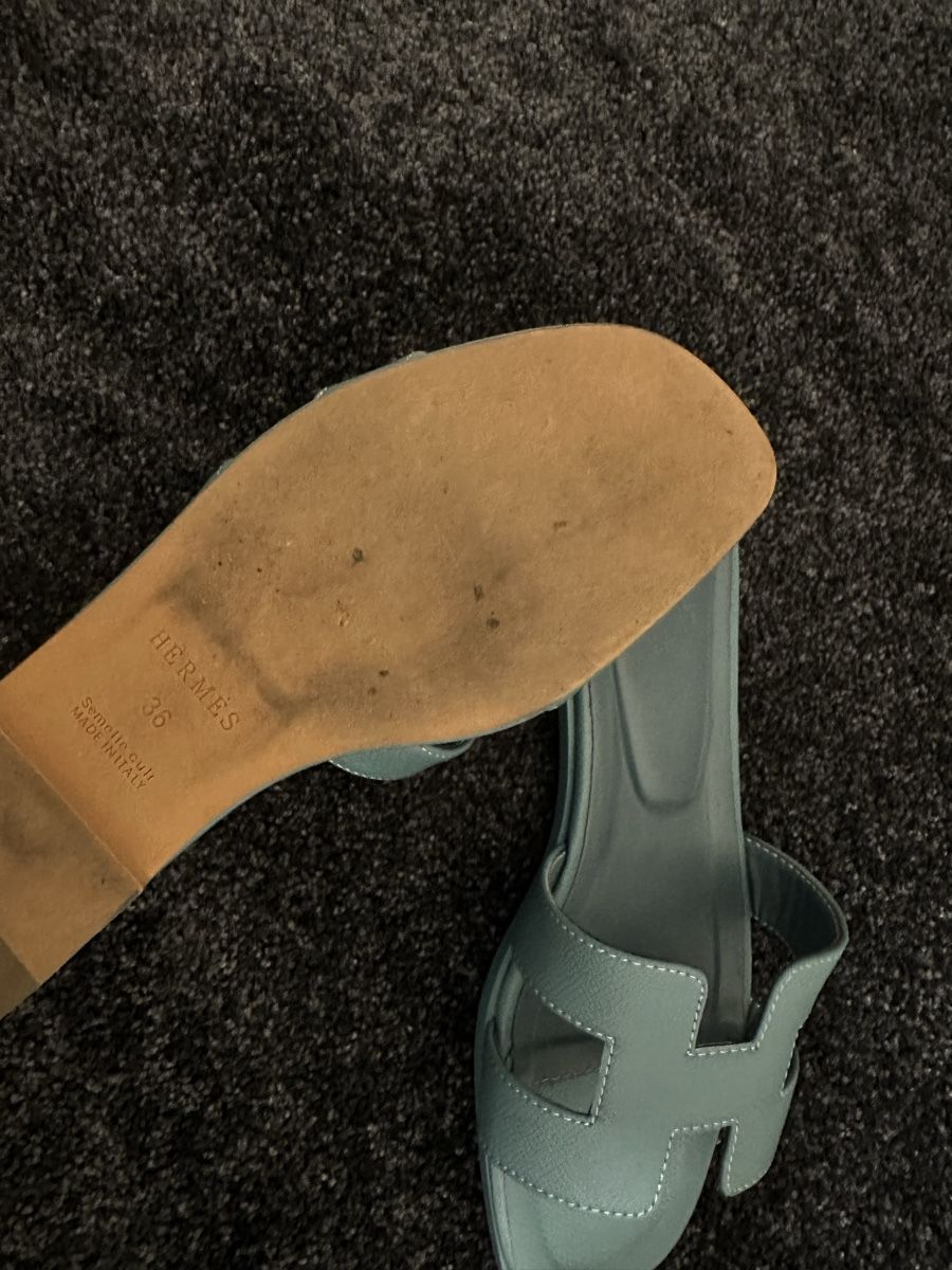 Scarpe da donna: Hermes Oran Iroise Blau Gr.36 – Usato da Luzern venduto da Jasmin125 2