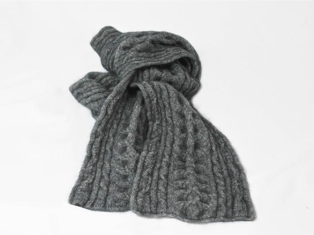 Foulard & Sciarpe: 2 Stk Possum Halstuch Ajour-Muster – Nuovo e nell'imballaggio originale da Zollikofen venduto da marys-choice 5