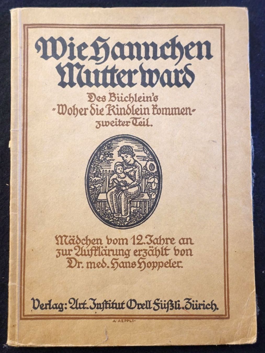 Libri: Wie Hannchen Mutter ward zweiter Teil 1919 – Usato da Gutenswil venduto da Optico