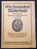 Wie Hannchen Mutter ward zweiter Teil 1919