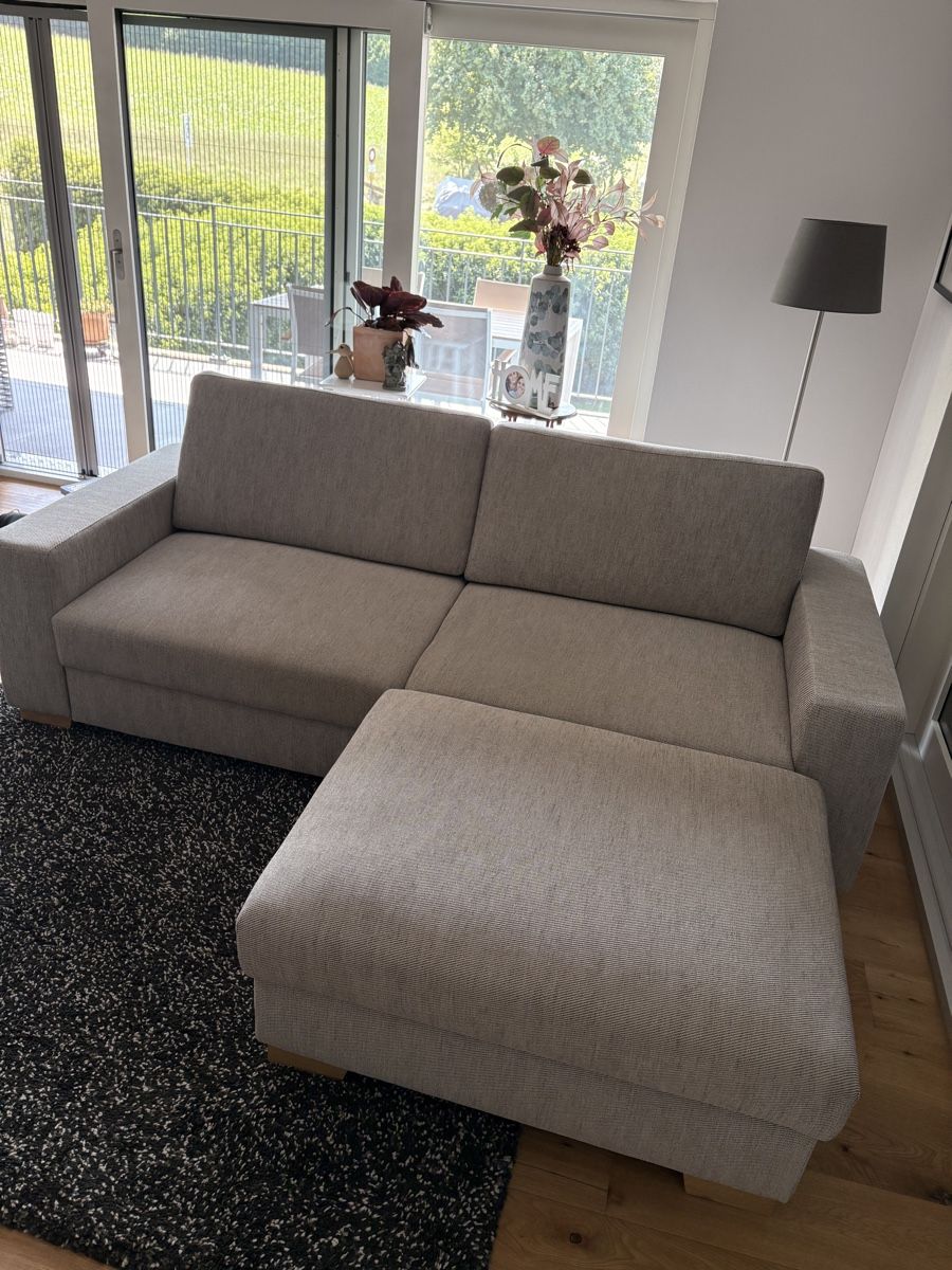Sofas: Sofa mit Stauraum - hellgrau – Gebraucht aus Lufingen von Magnolia06