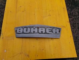 Bührer -Traktoren -  Motorhauben - Emblem