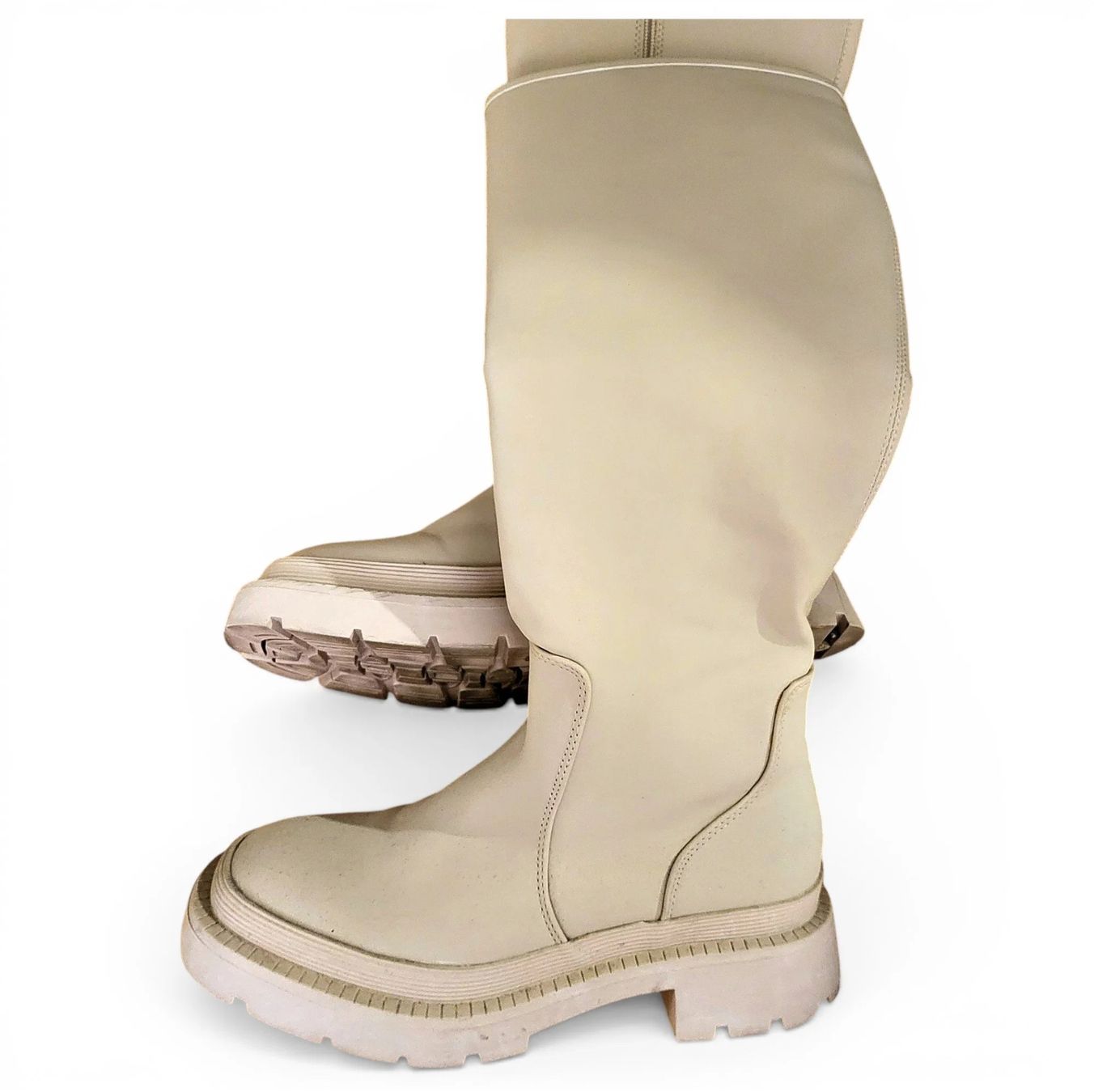 Scarpe da donna: Damenstiefel, Gr. 39, Kunststoff – Nuovo (secondo la descrizione) da Rorschach venduto da mat_5zzq